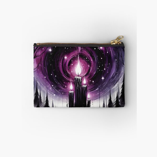 Item preview, Magic Purple Candles, Ai Generated Art  designed and sold by ACC .