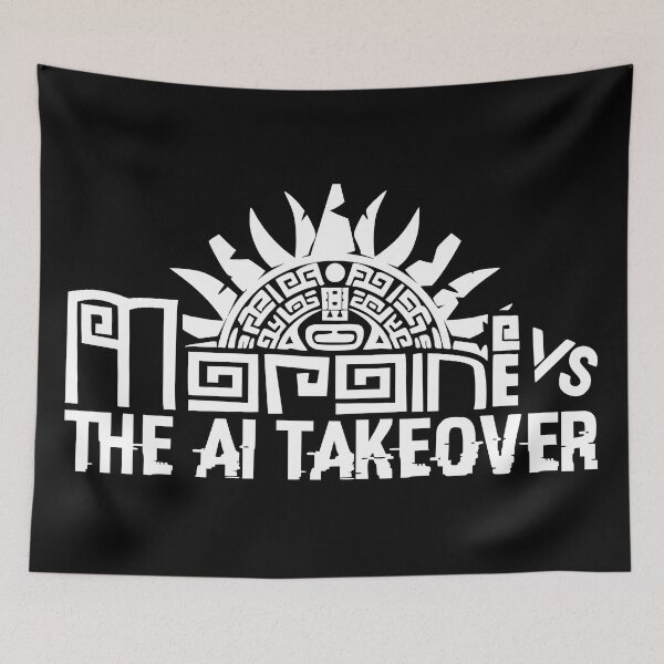 Item preview, Moroni Vs The AI Takeover - Logo designed and sold by Wang Qi An.
