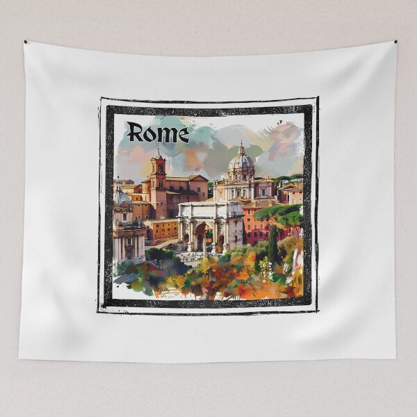 Item preview, Rome – Vibrant Artistic Cityscape of the Eternal City designed and sold by DesignArtist.ia.