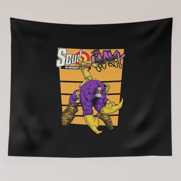 Item preview, Scud and The Maxx designed and sold by blacksnowcomics.