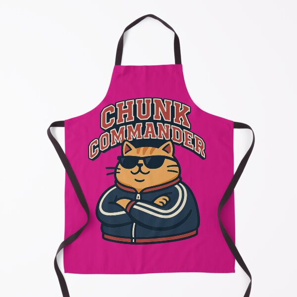 Item preview, Chunk Commander — Retro Fat Cat Mascot T-Shirt designed and sold by BadaBingBear.