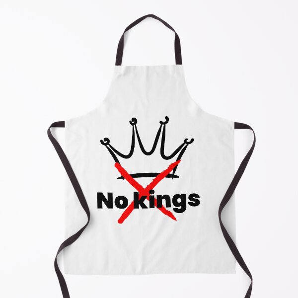 Item preview, NO KINGS – Bold Rebellion & Freedom Statement Design designed and sold by Makabas.