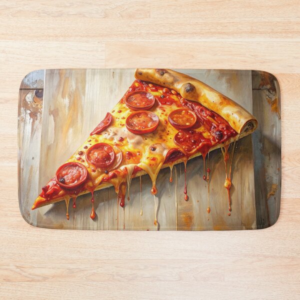 Item preview, Dripping Delight: Ultimate Pepperoni Cheese Art designed and sold by Skullet-Designs.