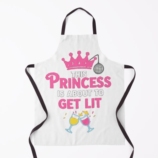 Item preview, Princess Get Lit - Bachelorette Party Design designed and sold by Wear And Were.