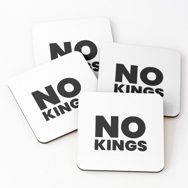 Item preview, NO KINGS – Rebellion, Freedom & Independence Statement designed and sold by Makabas.