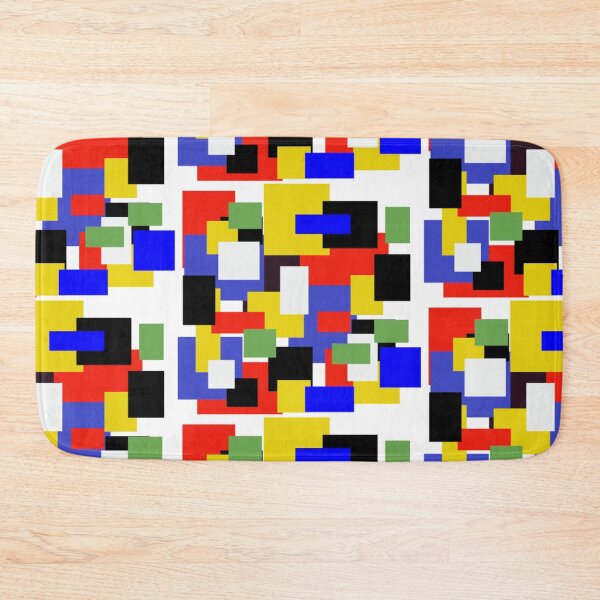 Item preview, Blocks Primary Colors Abstract Art Pattern designed and sold by DianeBP.