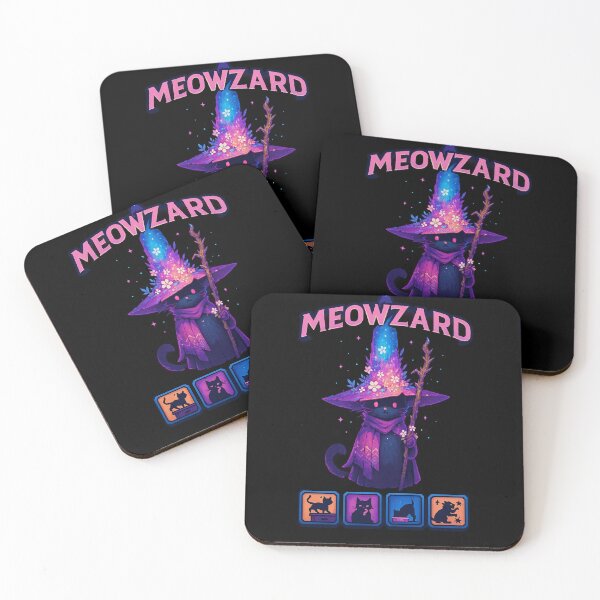 Item preview, Meowzard – The Arcane Cat Mage designed and sold by EchoDimension.