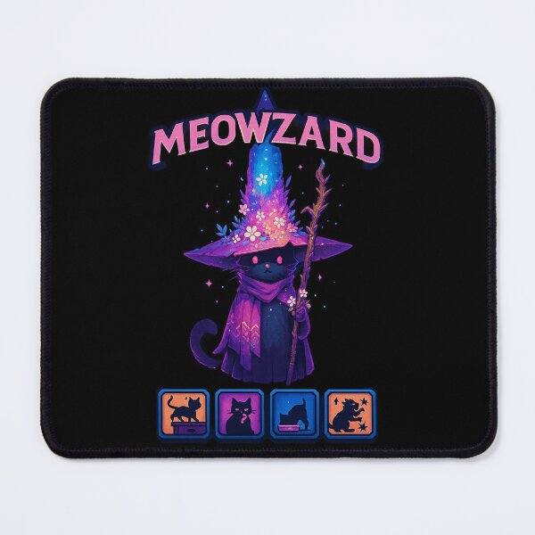 Item preview, Meowzard – The Arcane Cat Mage designed and sold by EchoDimension.