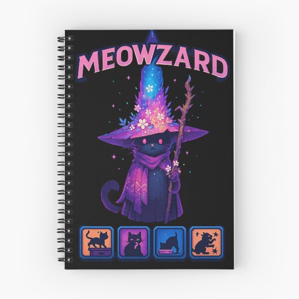 Item preview, Meowzard – The Arcane Cat Mage designed and sold by EchoDimension.