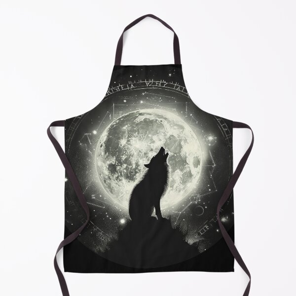Item preview, Celestial Wolf Howling at Lunar Eclipse designed and sold by Daagath.