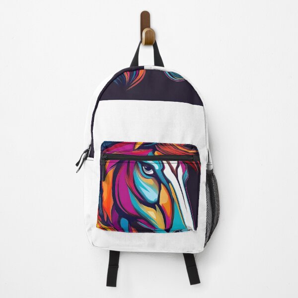 Item preview, Horse face logo in coulors. designed and sold by WafaeLK.
