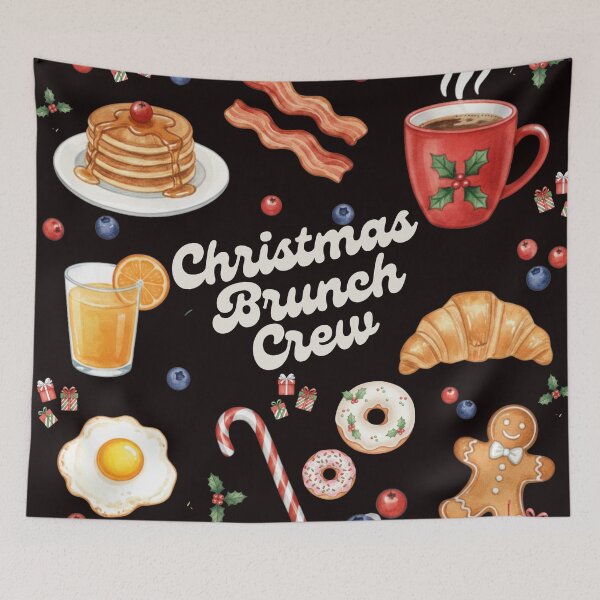Item preview, Christmas shirt - christmas brunch crew, christmas morning breakfast, brunch lover designed and sold by loveforallages.