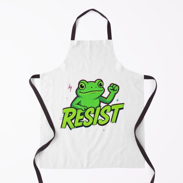 Item preview, Resist Frog | Neon Graffiti Rebellion Art designed and sold by Lagwsal22.