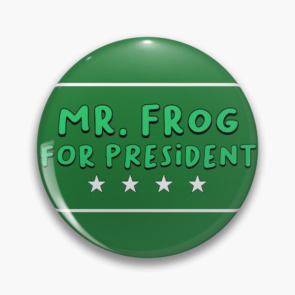 Item preview, Mr. Frog for president designed and sold by HotspotDesigns.