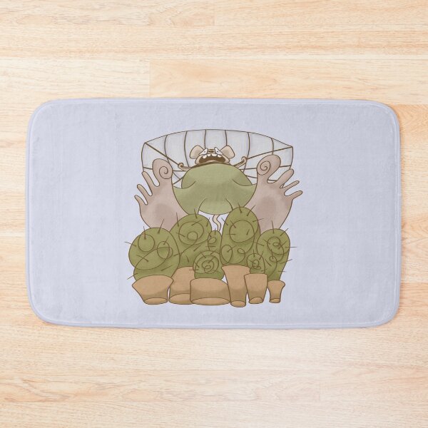 Item preview, Funny Scared Mouse Parachuting to Cacti designed and sold by Pink Writer.