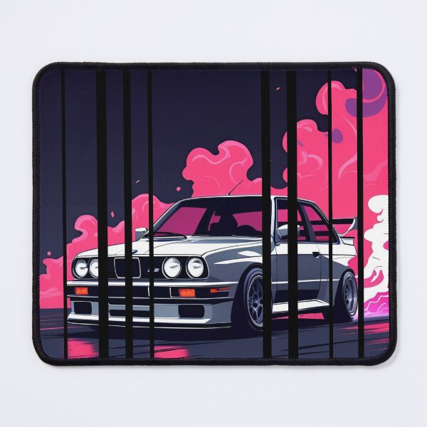 Item preview, B.W the Power of the 3 series drifting with neon smoke, retro 80s 3 designed and sold by Neon G.