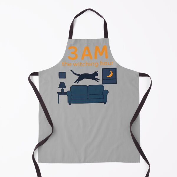 Item preview, 3 AM The Witching Hour - Cat Zoomies Silhouette Design designed and sold by MiLaKK.