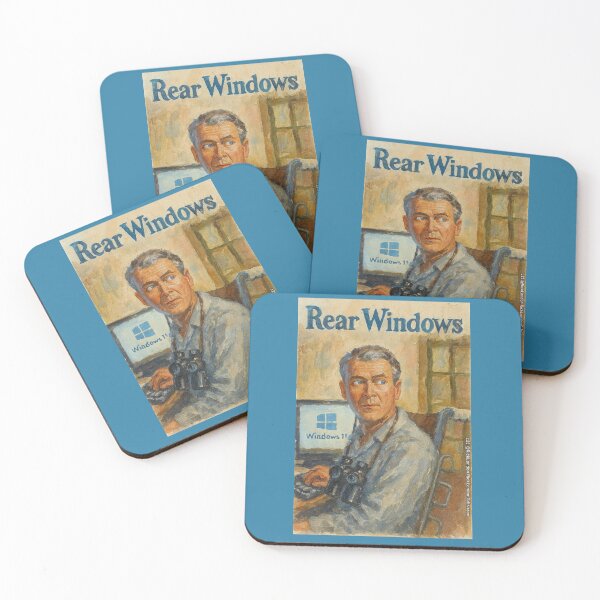 Item preview, Rear Windows 11: Surveillance Gets an Upgrade designed and sold by Rick London Gifts.