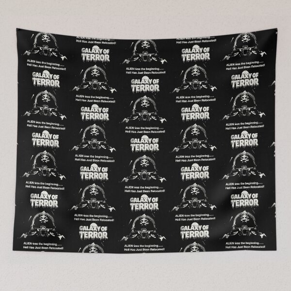 Item preview, Galaxy of Terror - Retro 80s Sci Fi Horror Movie designed and sold by acquiesce13.