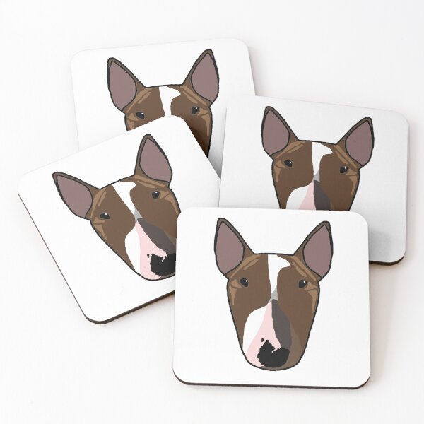 Item preview, Oliver The Bull Terrier designed and sold by emilydevineart.