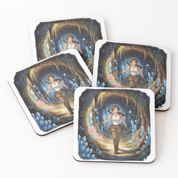 Item preview, Ghibli Art of Lara Croft designed and sold by Digitalartuk123.