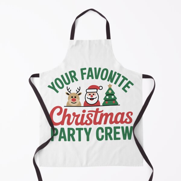 Item preview, Christmas party crew matching group festive cheerful characters designed and sold by chattsuede.