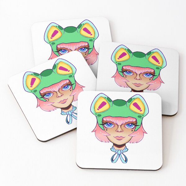Item preview, Frog g!rl Headshot  designed and sold by kod.a.artz.