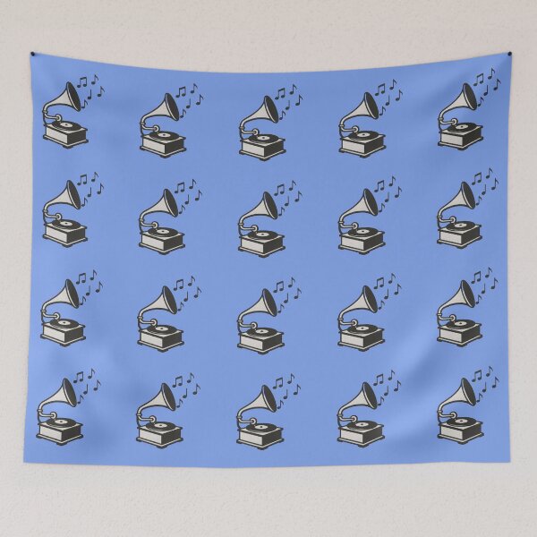 Item preview, A Timeless Melody from a Vintage Gramophone designed and sold by IraBum.