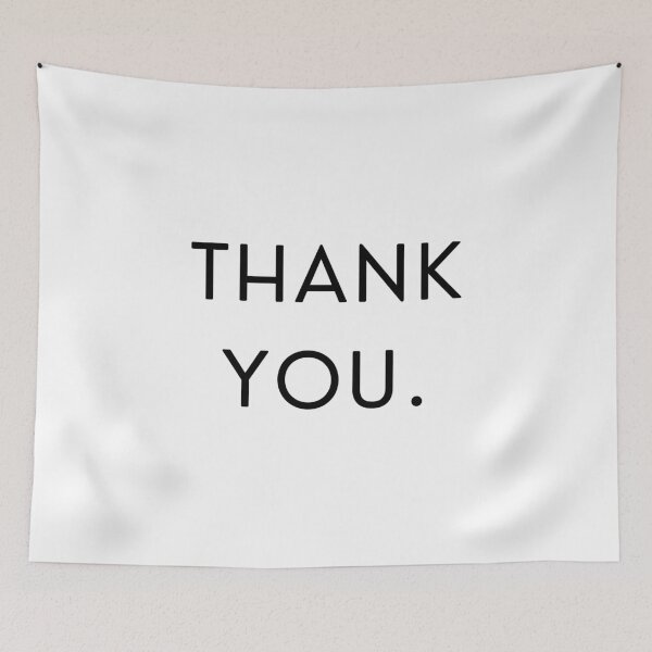 Item preview, THANK YOU. Affirmation designed and sold by Olivia Tatara.