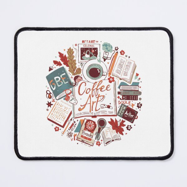 Item preview, Study Desk Essentials Coffee and Books designed and sold by SR8891.
