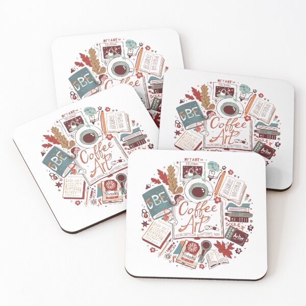 Item preview, Study Desk Essentials Coffee and Books designed and sold by Coffread.