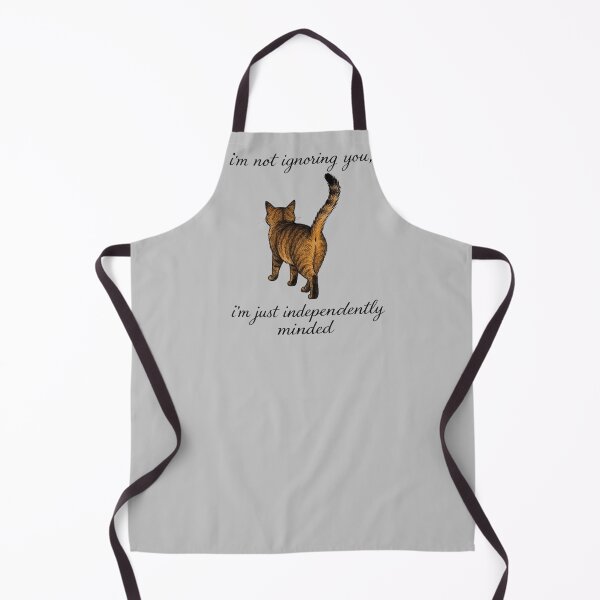 Item preview, I'm Not Ignoring You - Independent Minded Cat Design designed and sold by MiLaKK.