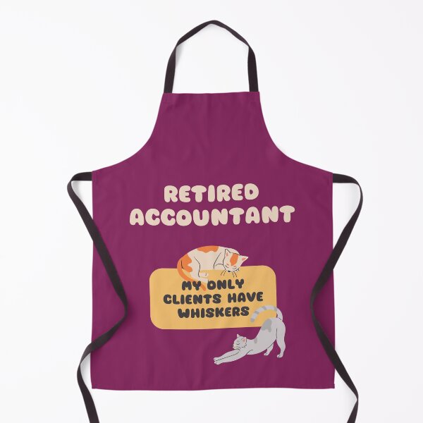 Item preview, Retired Accountant Clients Have Whiskers designed and sold by artByJustyna.