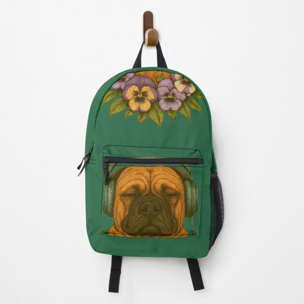 Item preview, Vintage Dogo Listening to Music | Chill Hand-Drawn Dog Art with Headphones designed and sold by Naturalite19.