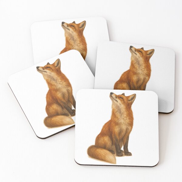 Item preview, Red Fox Gazing Upward in Soft Focus designed and sold by DariaOltes.