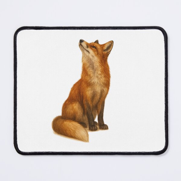 Item preview, Red Fox Gazing Upward in Soft Focus designed and sold by DariaOltes.