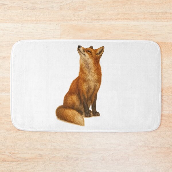 Item preview, Red Fox Gazing Upward in Soft Focus designed and sold by DariaOltes.