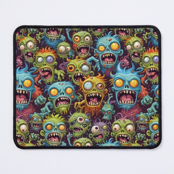 Item preview, Colourful and bold cartoon monsters designed and sold by Fabricbella.