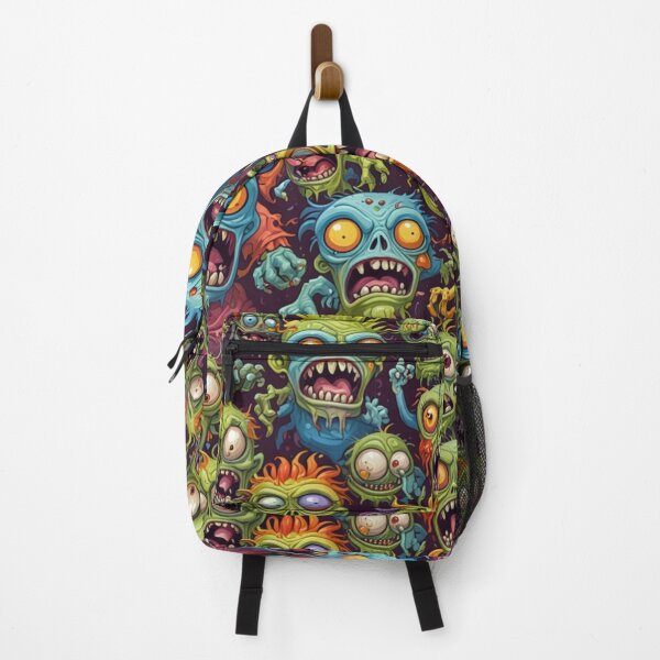 Item preview, Colourful and bold cartoon monsters designed and sold by Fabricbella.