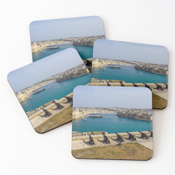 Item preview, Malta Saluting Battery And Grand Harbour Birgu Senglea designed and sold by eclecTEEq.