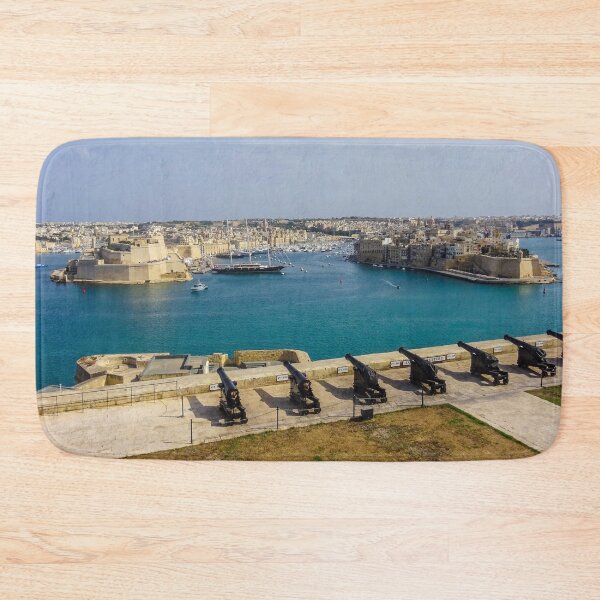Item preview, Malta Saluting Battery And Grand Harbour Birgu Senglea designed and sold by eclecTEEq.