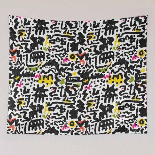 Item preview, Raw Street Art Graffiti Pattern designed and sold by Prismatect.
