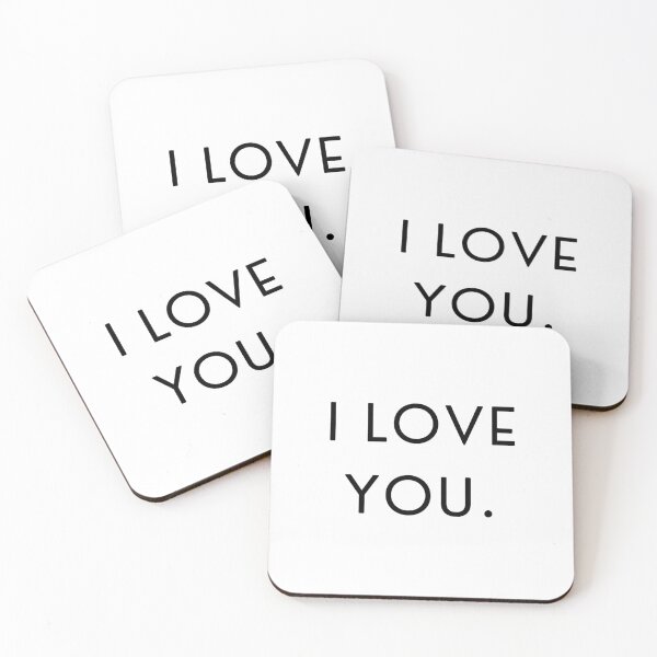 Item preview, I LOVE YOU.  Affirmation designed and sold by Olivia Tatara.