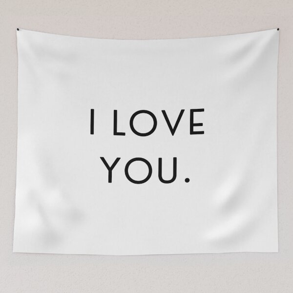 Item preview, I LOVE YOU.  Affirmation designed and sold by Olivia Tatara.