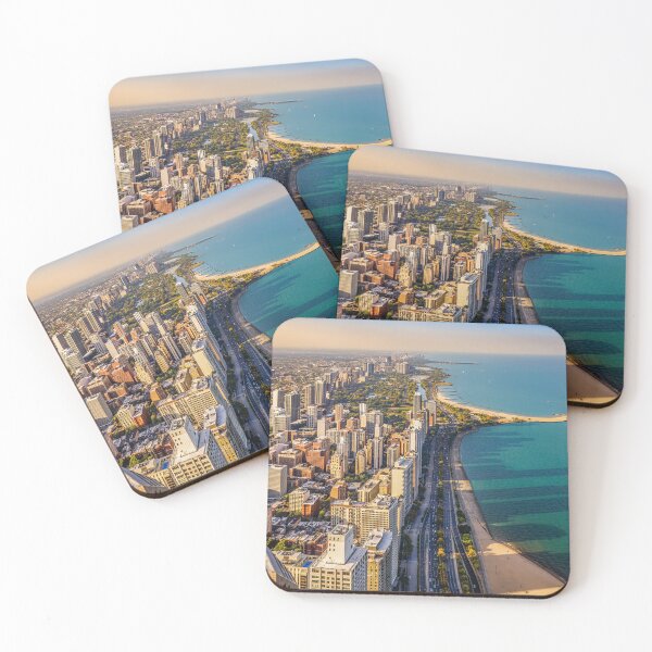 Item preview, View from the Hancock Tower - Chicago designed and sold by Viv Thompson Photography .