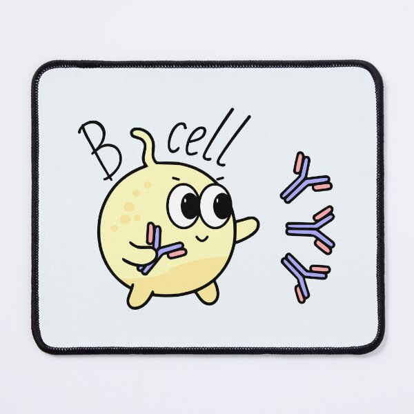 Item preview, Cute B lymphocyte (Bcell) - Cute immune cells designed and sold by MicroMarket.
