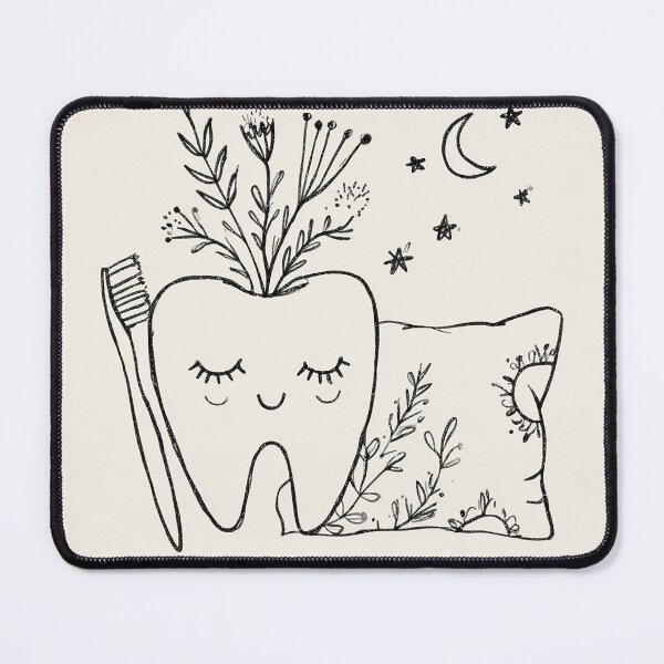 Item preview, Sleepy Tooth – Cozy Illustration (Sleepy Objects Series) designed and sold by MissSparklesAI.