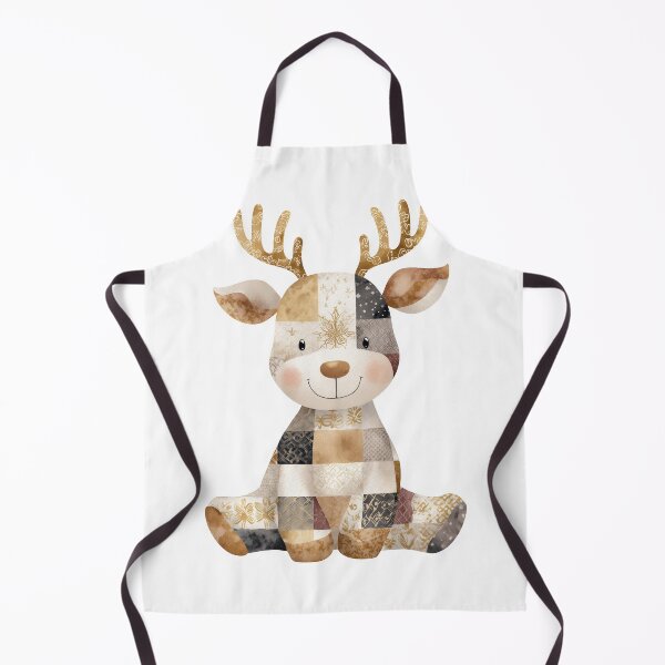 Item preview, Cutest patchwork reindeer designed and sold by filigreedigital.