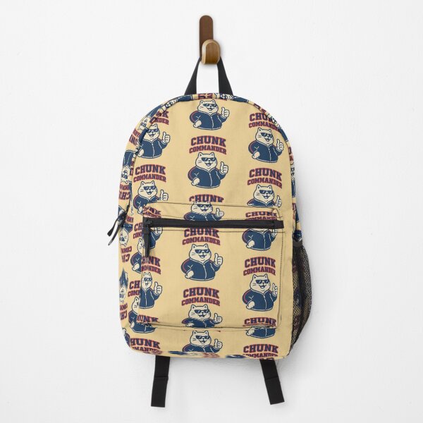 Item preview, Chunk Commander — Retro Fat Cat Mascot  designed and sold by BadaBingBear.