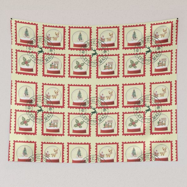 Item preview, Christmas Stamps Design designed and sold by PrintandJoy.